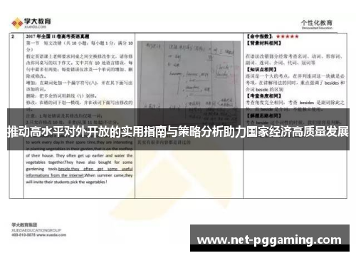 推动高水平对外开放的实用指南与策略分析助力国家经济高质量发展